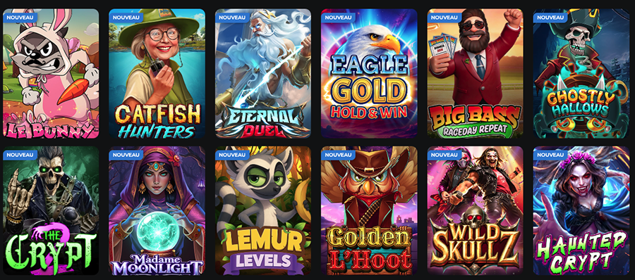 Betify2 SH FR Nouveaux jeux